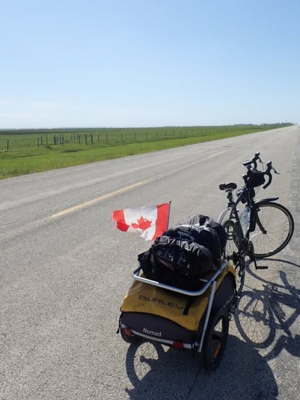 Burely Nomad Lightweight Bike Trailer